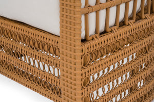Wicker Carolina Dining Chair with cushions by Bunny Williams Home