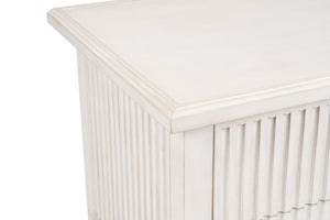 Aldo Chest with a classic white-washed painted finish