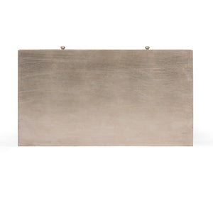 Isabella Side Table in silver by Bunny Williams Home