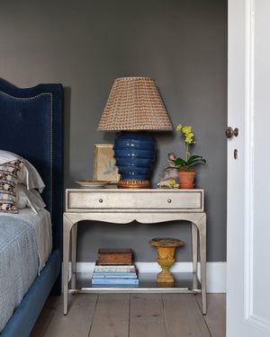 Isabella Side Table in silver by Bunny Williams Home