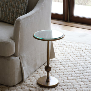 Burke Drinks Table (Silver Mirror)