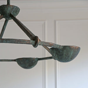 Elena Ceiling Light - Bronze Verdigris