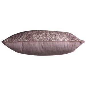 Amethyst rectangular fez weave cushion - throw pillow