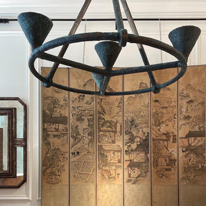Isabella Chandelier - Bronze Verdigris