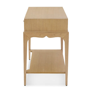 Isabella Side Table in an Oak finish by Bunny Williams Home
