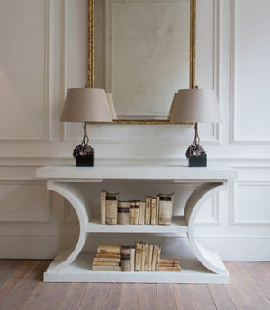 Myriad Console with Marble Effect Finish | PMC