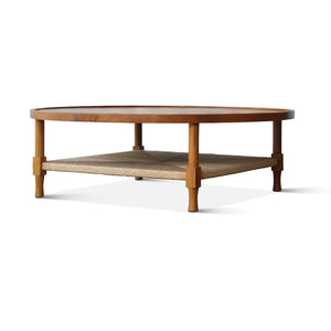 Indoor/Outdoor New York Athletic Club Round Coffee Table