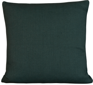 Square cushion - pillow in Loom weave green by Kit Kemp