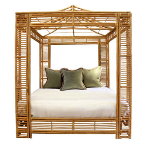 Oscar Bamboo Canopy Bed | PMC