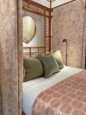 Oscar Bamboo Canopy Bed | PMC