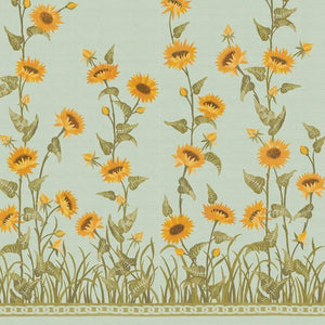 Sunflower Field Grasscloth Panels | PDT - Original On Sky