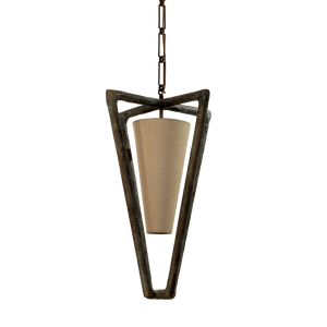Luna Lantern Chandelier - Bronze Verdigris