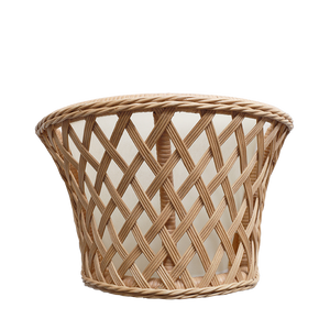 Lattice Rattan Sconce
