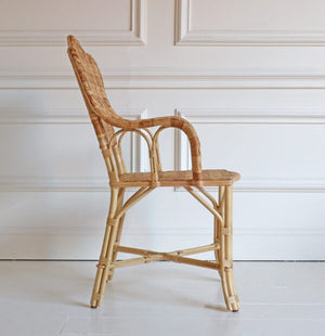 Pied de Poule Rattan Chair | PMC