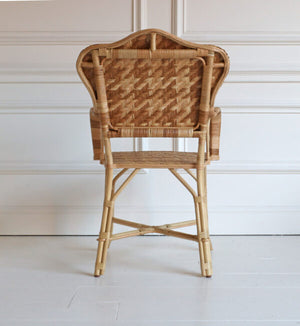 Pied de Poule Rattan Chair | PMC