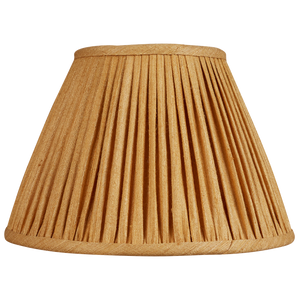 10 inch Yellow Mulberry silk French drum lampshade