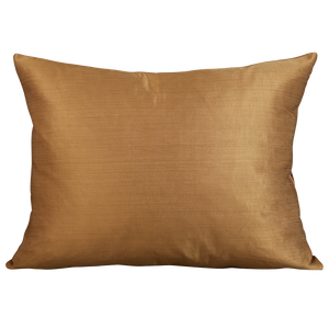 Rectangular silk suzani cushion with floral design on an aubergine silk background