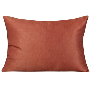 Rectangular floral design silk suzani cushion design on yellow gold ground