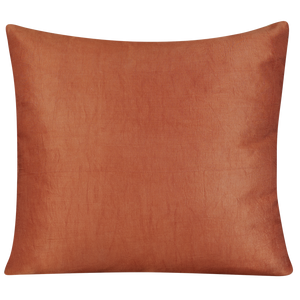 Square Anatolian design suzani on cream ground with pink silk back