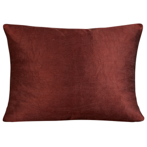 Rectangular carnation, pomegranate, tulip, floral design suzani on pink/coral ground