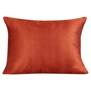 Rectangular simplified carnation design suzani on forest green ground