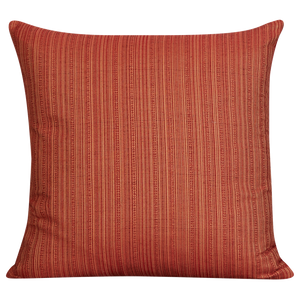 Square Tiepolo woven cushion - Venetian red