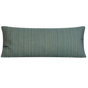 Long Tiepolo woven cushion - Sea foam