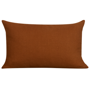 Rectangular Timor woven cushion - Cognac