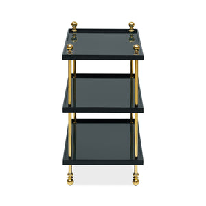 Tiered Drinks Table (Black)