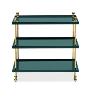 Tiered Drinks Table (Green Marine)