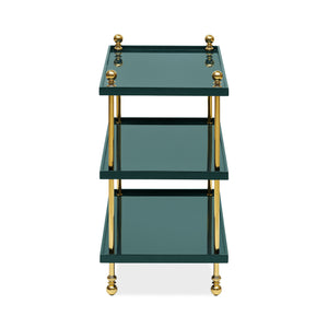 Tiered Drinks Table (Green Marine)