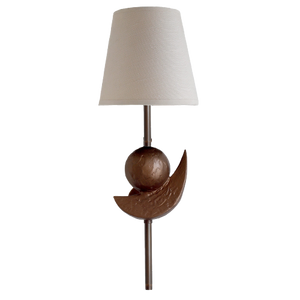 Luna Wall Light - Aged Brass