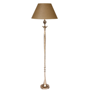 Stela Standing Lamp in Polished Bronze