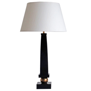 Obelisk Table Lamp - Black