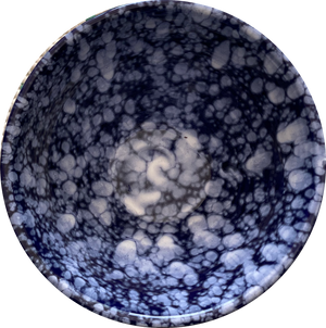 Cobalt Splatter Cereal Bowl