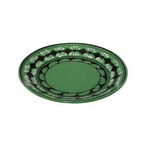 Gigi Green Dessert Plate