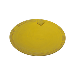 Yellow Caracol Dinner Plate