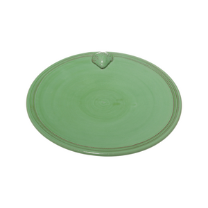 Green Caracol Dinner Plate