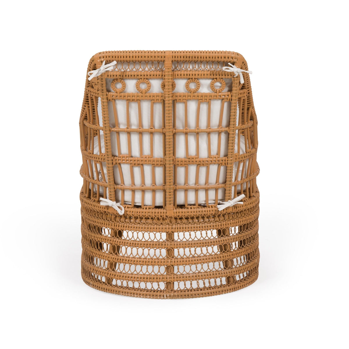 Wicker Carolina Dining Chair with cushions by Bunny Williams Home