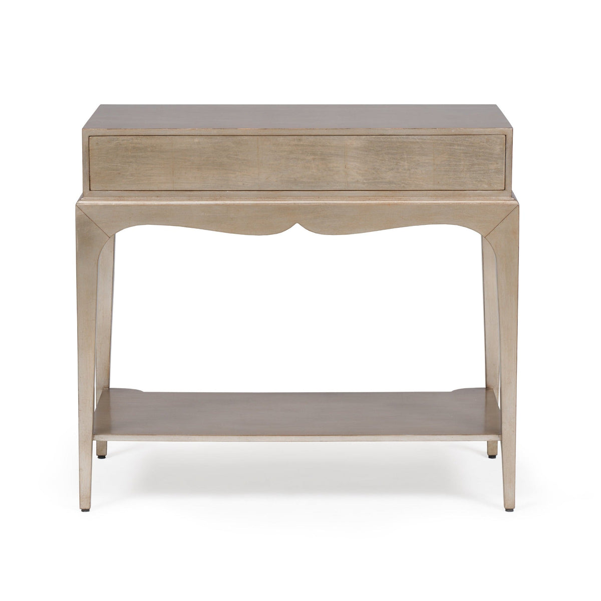 Isabella Side Table in silver by Bunny Williams Home