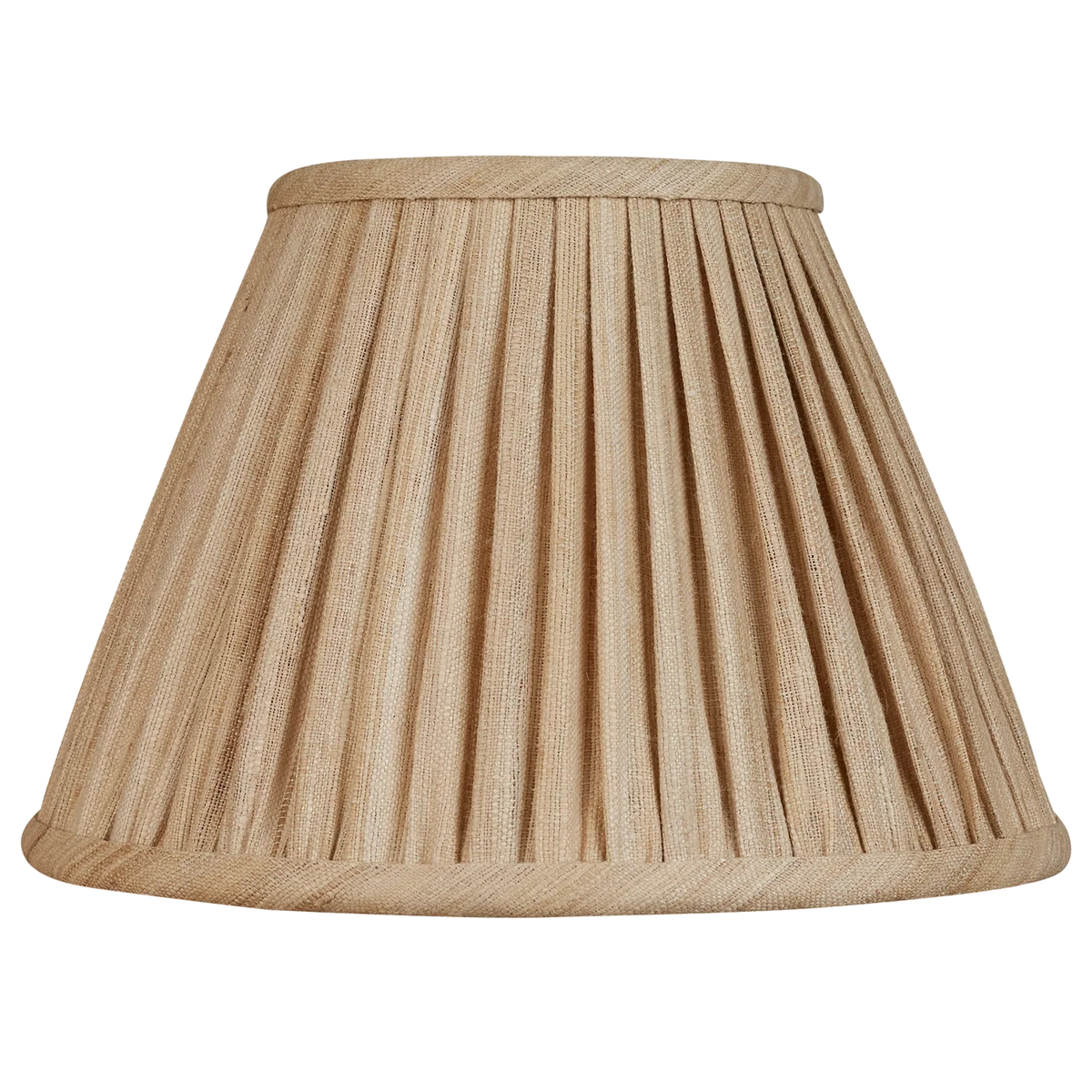 10 inch Raw umber French drum Mulberry lampshade with spider fitting