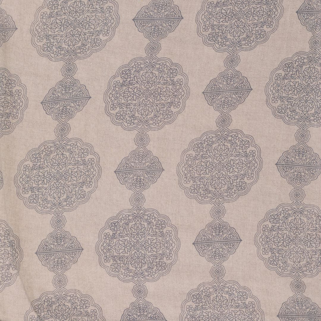 Manali Medallion | AL - Slate on Natural