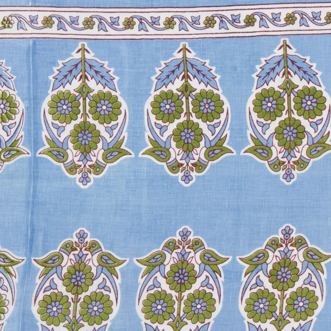Parakeets | AL - Cornflower Blue/Green