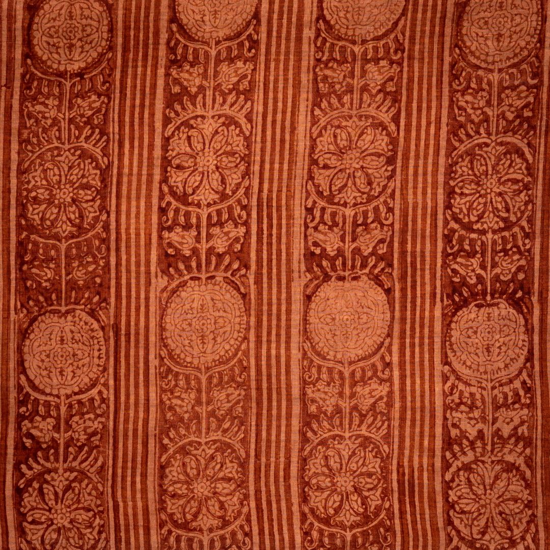 Suzani Stripe | AL - Cacao on Cinnamon