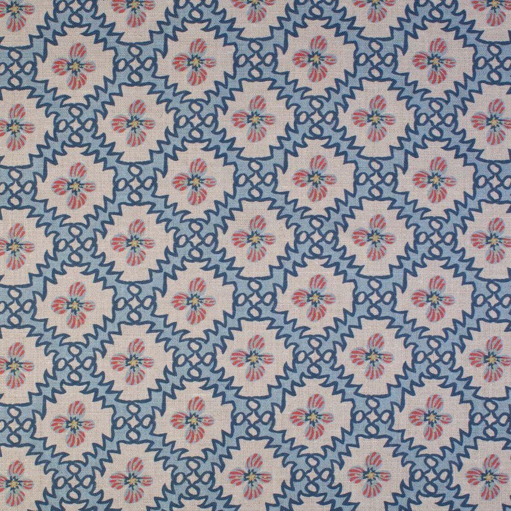 Paloma | AS - Blue on Red