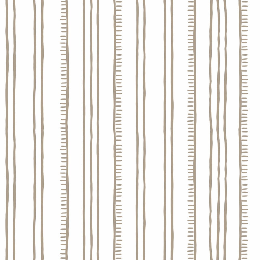 Higgledy Piggledy Stripe WP | AS - Taupe