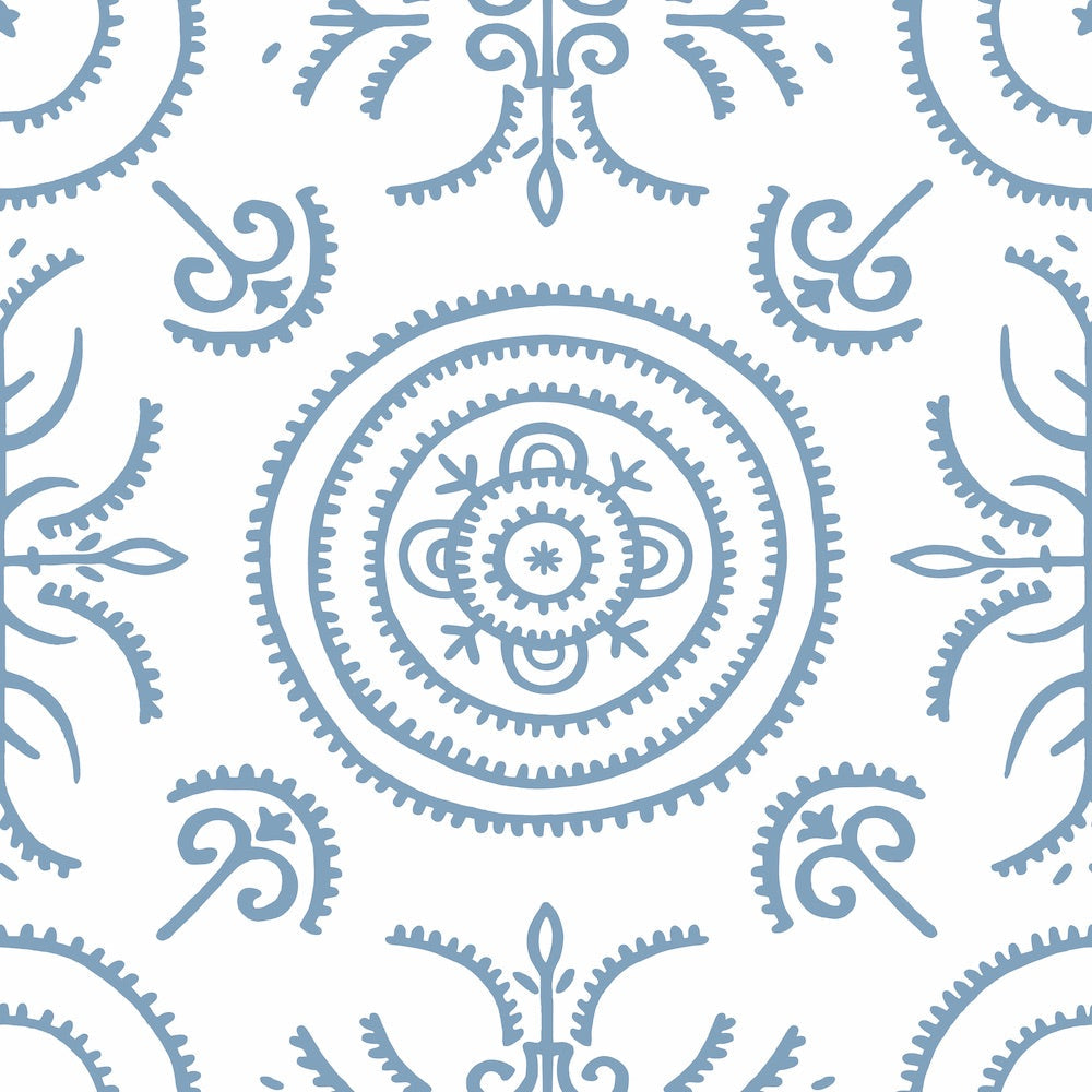 Round and Round the Garden WP | AS - Pale Blue