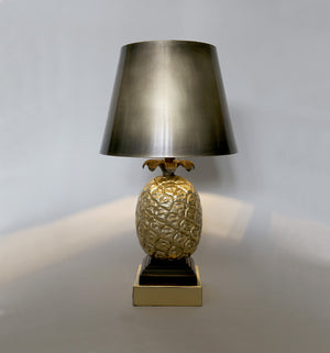 Ananas Cordless Table Lamp Brass Lit 1.1_WS