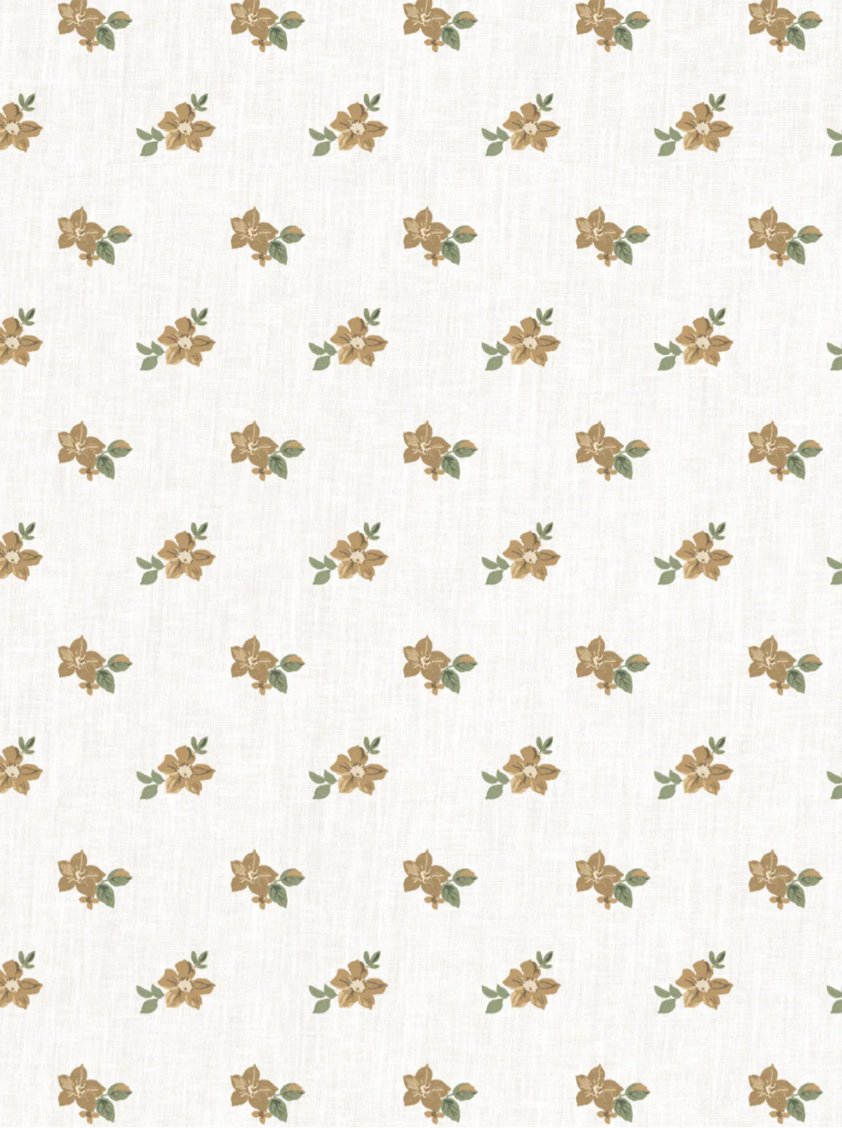 Anna Floral WP | NT - Gold Green