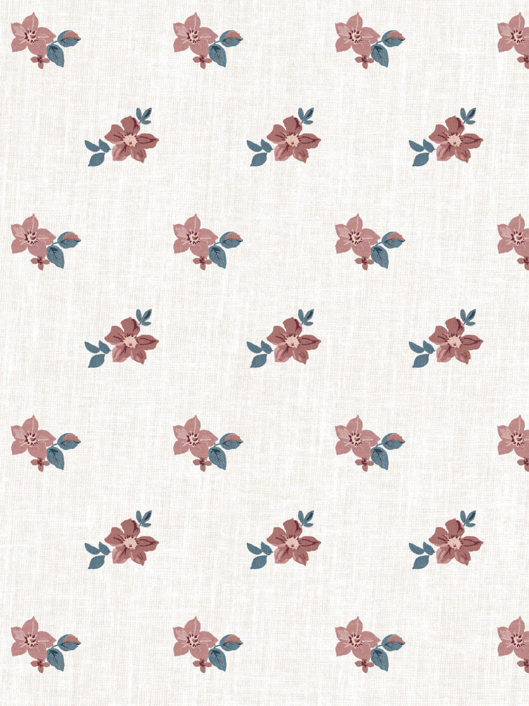 Anna Floral WP | NT - Pink Blue